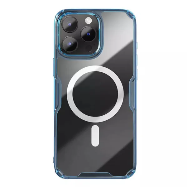 Nillkin - Nature TPU Pro Magnetic Case - iPhone 16 Pro Max - Blue