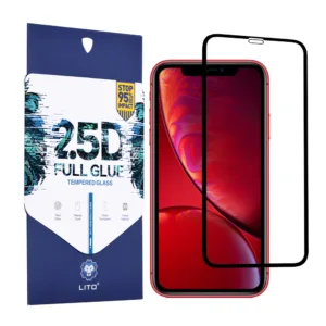 Lito - 2.5D FullGlue Glass - iPhone 11 / iPhone XR - Black