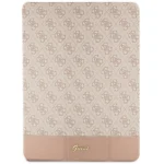 Etui Guess 4G Stripe Allover na iPad 10.9" - różowe