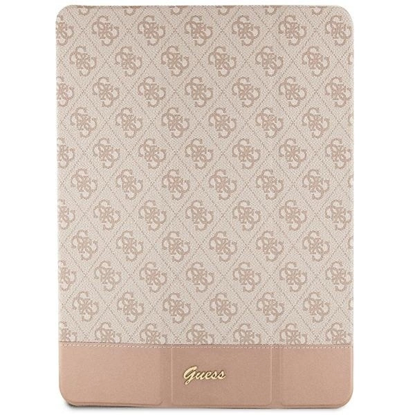 Guess 4G Stripe Allover case for iPad Pro 12.9" - pink