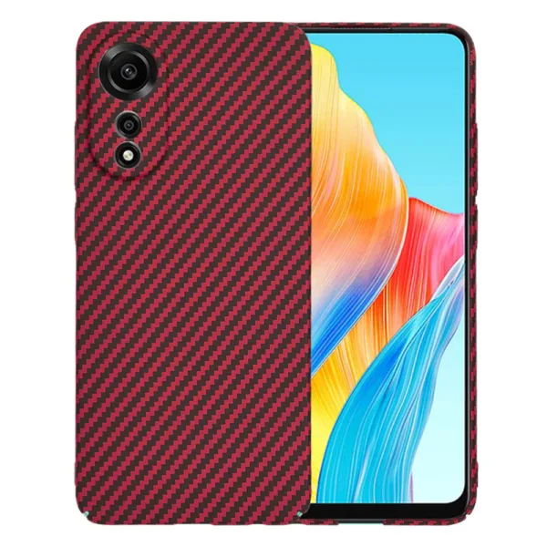 Techsuit - Carbonite FiberShell - Oppo A78 4G - Red