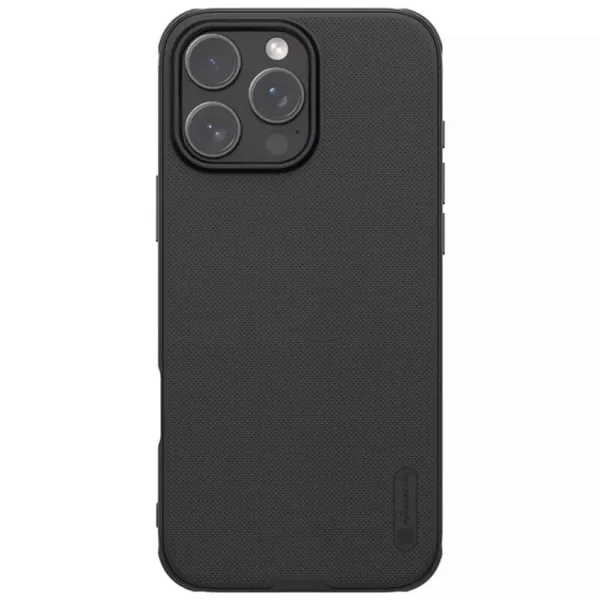 Nillkin - Super Frosted Shield Pro Magnetic - iPhone 16 Pro Max - Black