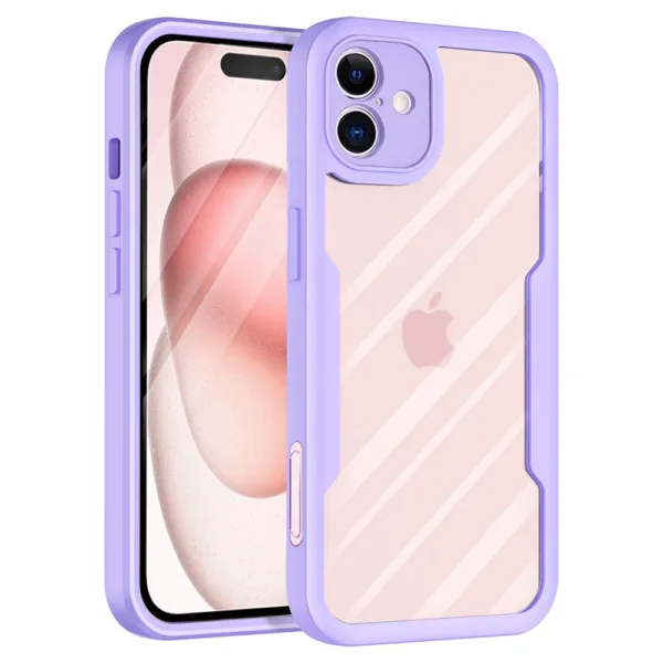 Techsuit - ColorVerse 360 Series + Screen Protector - iPhone 16 Plus - Purple