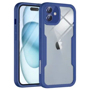 Techsuit - ColorVerse 360 Series + Screen Protector - iPhone 16 Plus - Blue