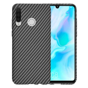 Techsuit - Carbonite FiberShell - Huawei P30 Lite / P30 Lite New Edition - Black