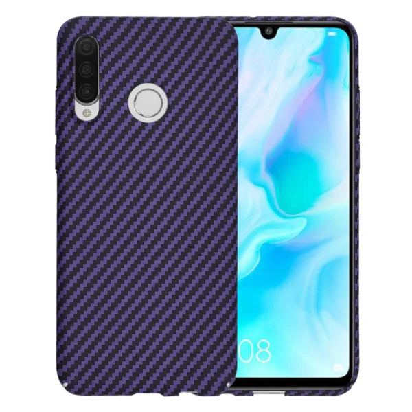 Techsuit - Carbonite FiberShell - Huawei P30 Lite / P30 Lite New Edition - Purple