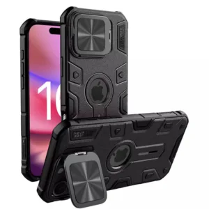 Nillkin - CamShield Armor Prop Magnetic - iPhone 16 Pro Max - Black