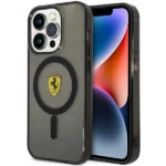 Ferrari FEHMP14LUKK iPhone 14 Pro 6.1" black/black hardcase Translucent Magsafe