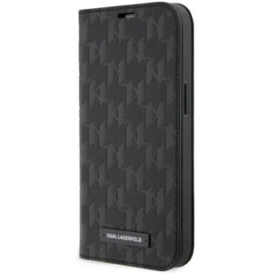 Karl Lagerfeld KLBKP14XSAKLHPK iPhone 14 Pro Max 6.7" bookcase black/black Saffiano Monogram