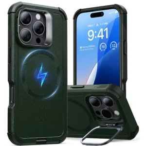 ESR - Cyber Armor Kickstand - iPhone 16 Pro Max - Green