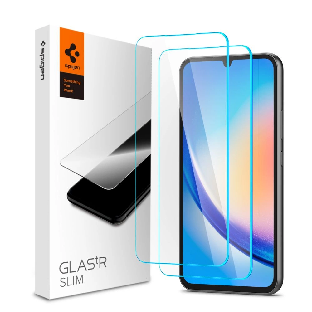 Spigen Glas.tR Slim tempered glass for Samsung Galaxy A34 5G - 2 pcs.