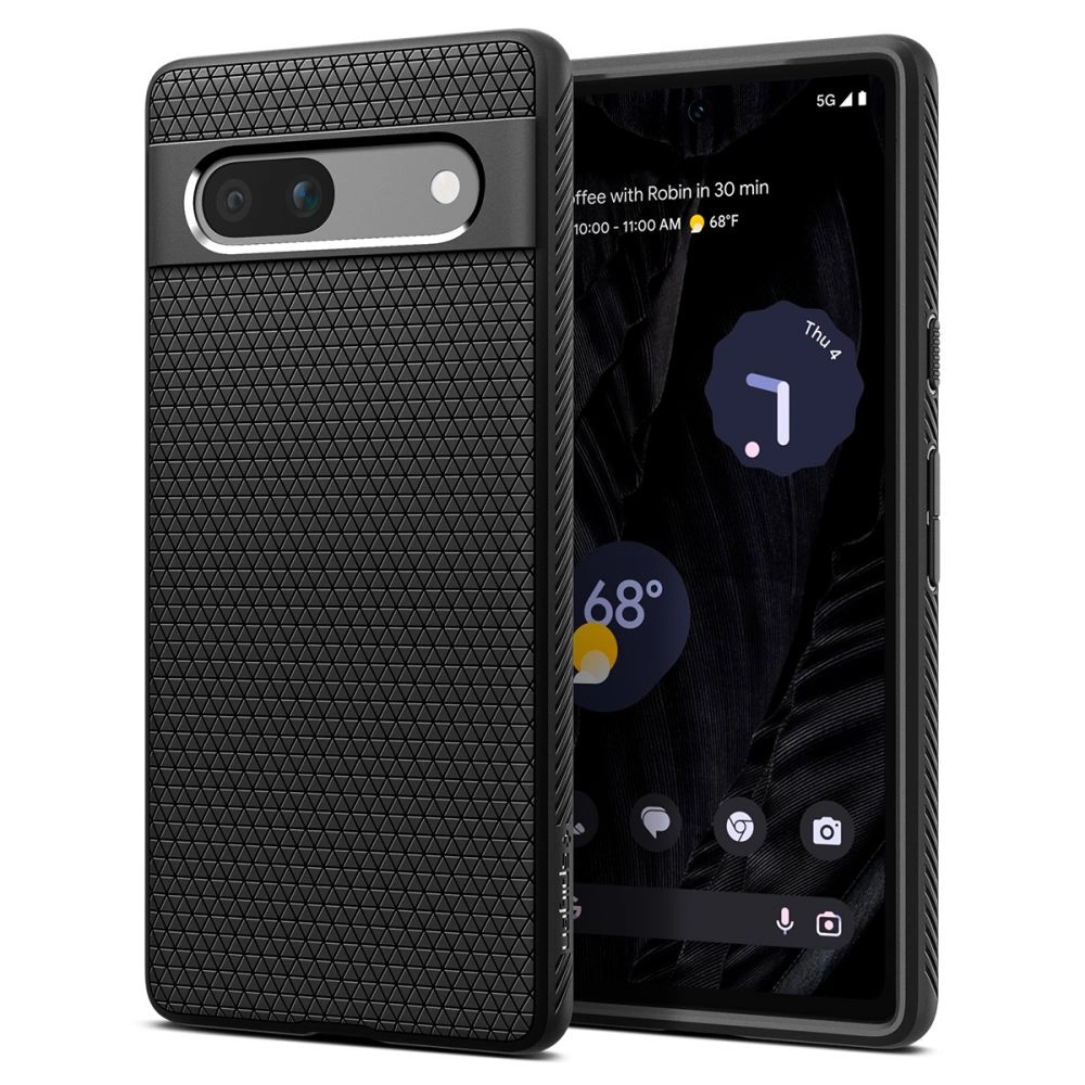 Spigen Liquid Air Case for Google Pixel 7A - Matte Black