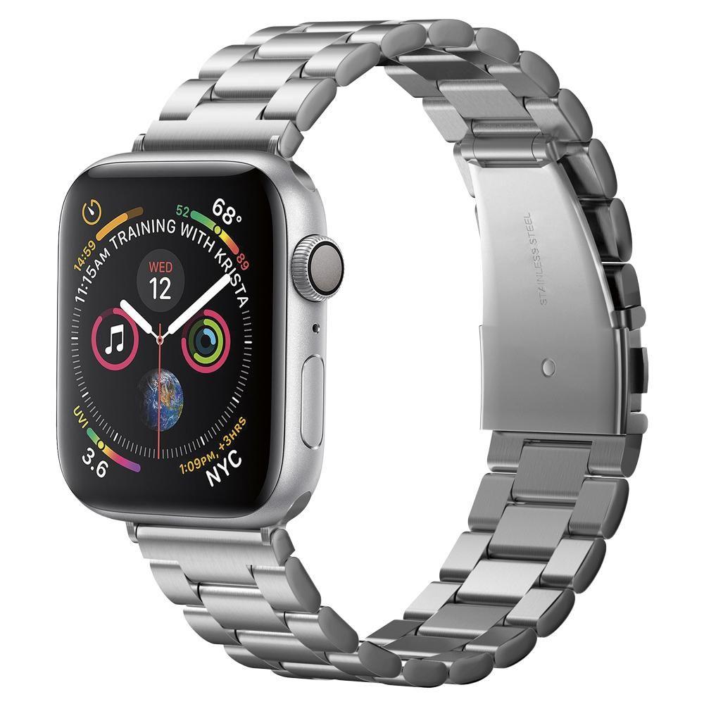 Spigen - Modern Fit - Apple Watch 1/2/3/4/5/6/7/8/9/10/SE/SE 2/Ultra/Ultra 2 (42/44/45/46/49mm) - Silver