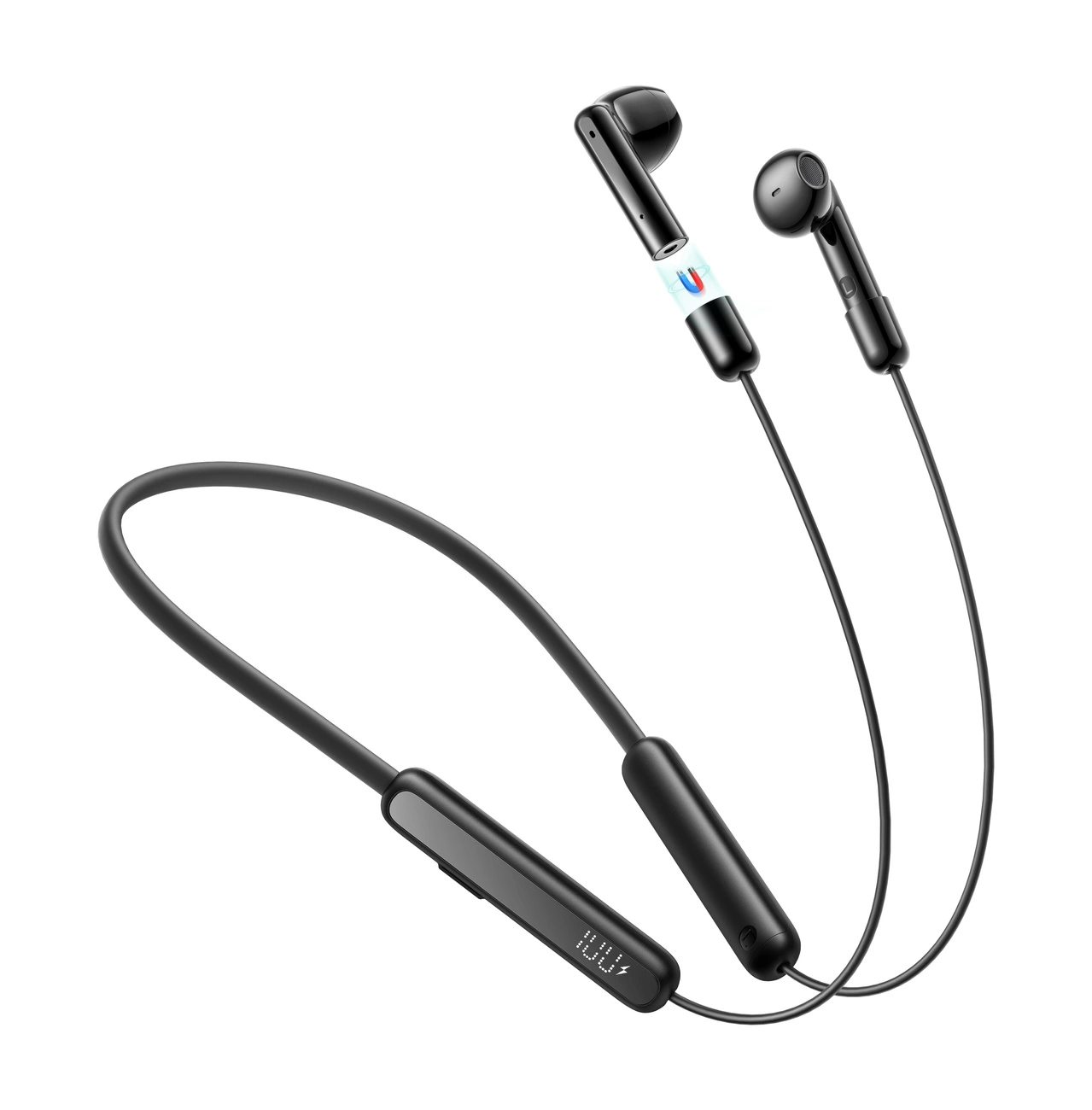 Joyroom DS1 sports wireless neckband headphones - black