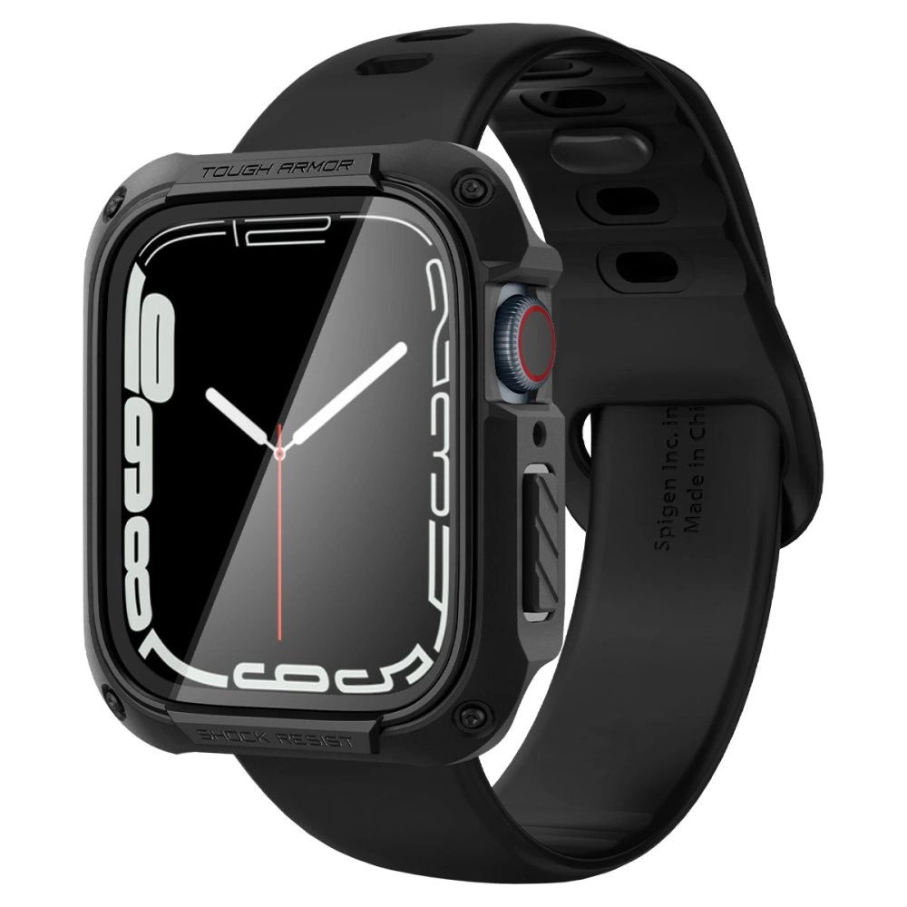 Spigen Tough Armor Case for Apple Watch 7 / 8 / 9 (45mm) - Black