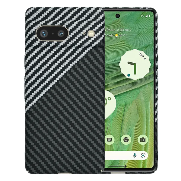 Techsuit - Carbonite FiberShell - Google Pixel 7 - Stealth Gray