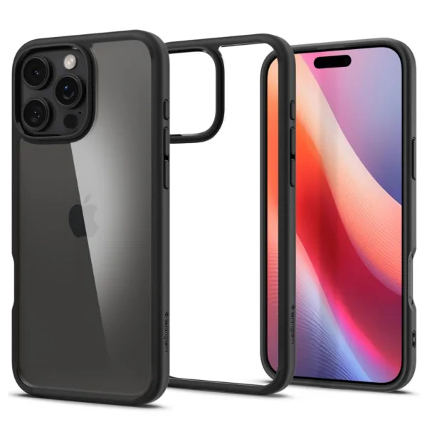 Spigen - Ultra Hybrid - iPhone 16 Pro - Matte Black