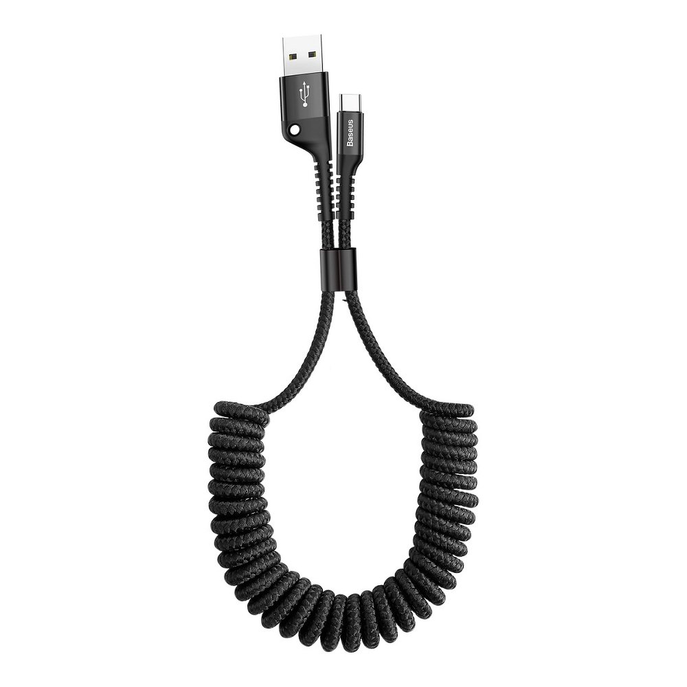 Baseus - Data Cable Fish Eye Spring (CATSR-01) - USB to Type-C