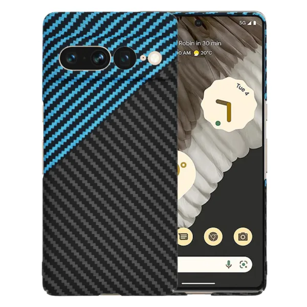 Techsuit - Carbonite FiberShell - Google Pixel 7 Pro - Blue Pulse