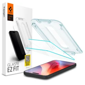 Spigen - Glas.tR EZ-FIT (2 pack) - iPhone 16 Pro Max - Clear