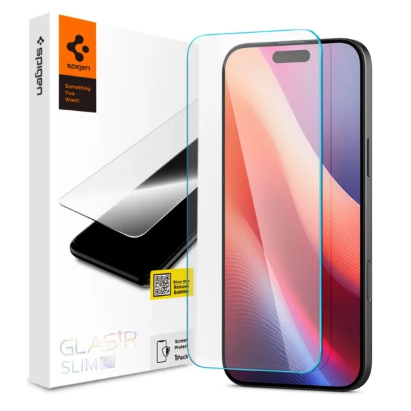 Spigen - Glas.tR Slim - iPhone 16 Pro Max - Clear