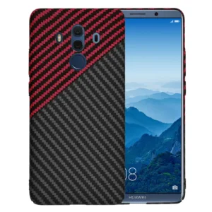 Techsuit - Carbonite FiberShell - Huawei Mate 10 Pro - Red Vortex