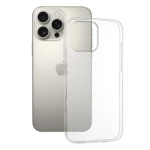 Techsuit - Clear Silicone - iPhone 16 Pro Max - Transparent