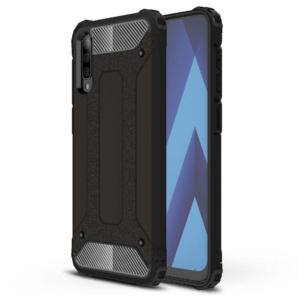 Techsuit - Hybrid Armor - Samsung Galaxy A70 / A70s - Black