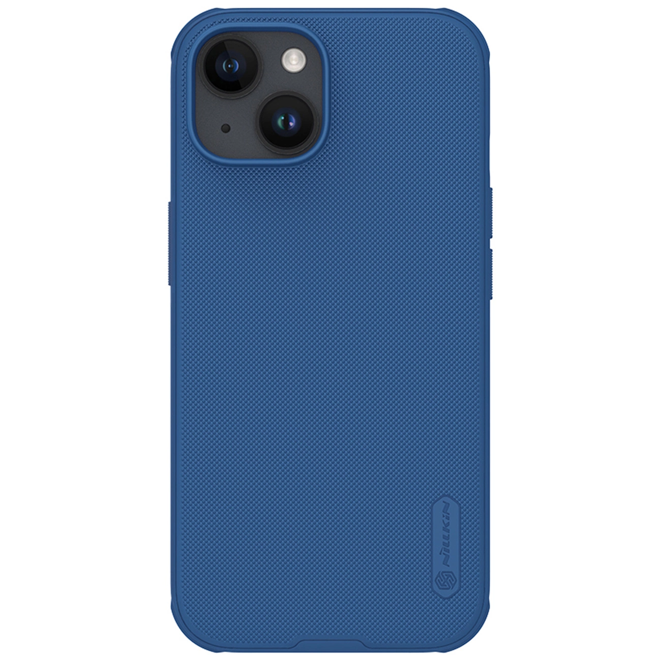 Nillkin Super Frosted Shield Pro reinforced case for iPhone 15 - blue