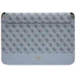 Guess 4G Stripe Metal Logo case for a 14" laptop - blue