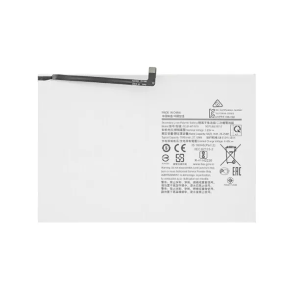 OEM - Tablet Battery SCUD-WT-N19 (18640) - Samsung Galaxy Tab A7 10.4 2020 (SM-T500/T505) - 6820mAh - White