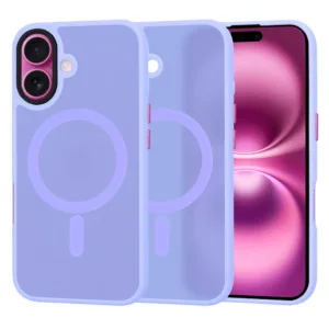 Techsuit - HaloFrost MagSafe Series - iPhone 16 Plus - Light Purple