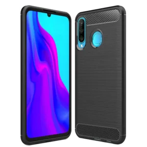 Techsuit - Carbon Silicone - Huawei P30 lite / P30 lite New Edition - Black