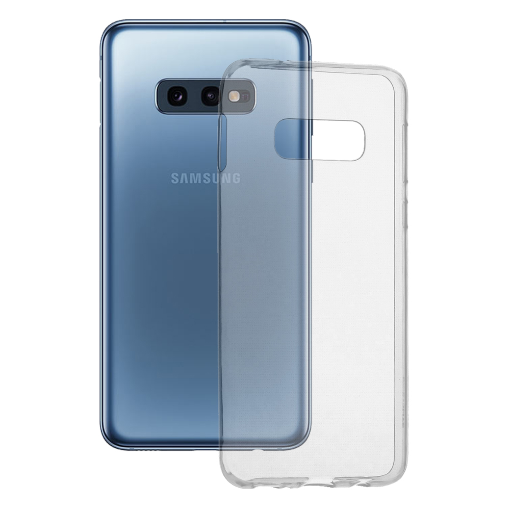 #Techsuit - Clear Silicone - Samsung Galaxy S10e - Transparent