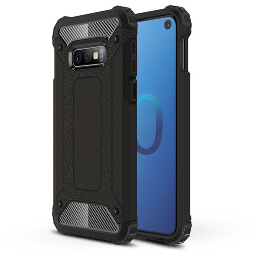 Techsuit - Hybrid Armor - Samsung Galaxy S10e - Black