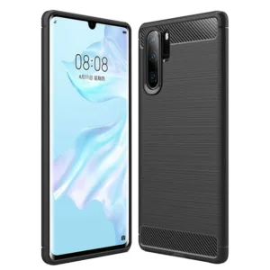 Techsuit - Carbon Silicone - Huawei P30 Pro / P30 Pro New Edition - Black