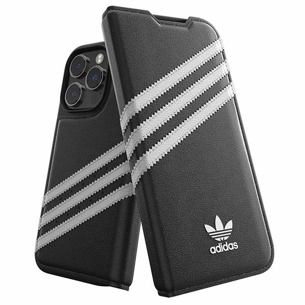 Adidas OR Booklet Case PU iPhone 14 Pro black/white 50196