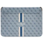 Guess 4G Printed Stripes cover for a 14" laptop - blue