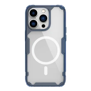 Nillkin Nature Pro armored case with MagSafe for iPhone 15 Pro Max - blue