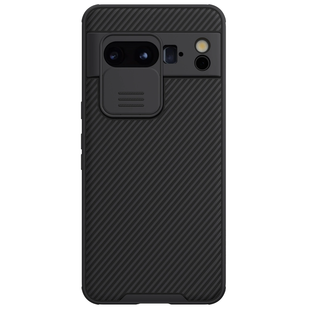 Nillkin CamShield Pro Case with camera cover for Google Pixel 8 Pro - black