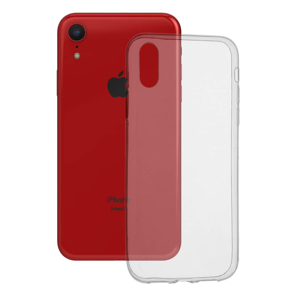 Techsuit - Clear Silicone - iPhone XR - Transparent