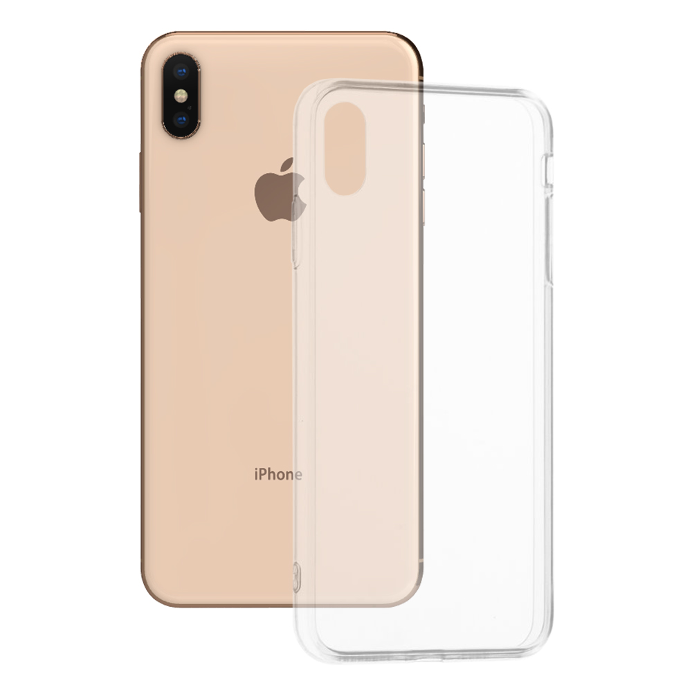 Techsuit - Clear Silicone - iPhone XS Max - Transparent