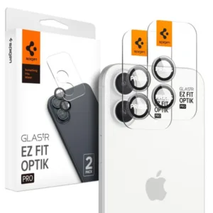 Spigen - Optik.tR EZ Fit Pro Camera Glass (2 pack) - iPhone 16 / iPhone 16 Plus - Clear