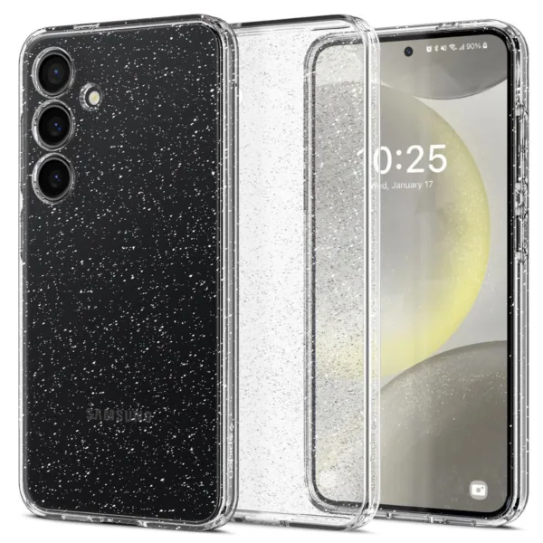 Spigen - Liquid Crystal Glitter - Samsung Galaxy S24 FE - Crystal Quartz