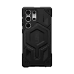 UAG Monarch Pro case for Samsung Galaxy S23 Ultra 5G with magnetic module - black carbon