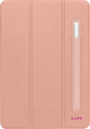 LAUT Huex Folio - protective case with holder for Apple Pencil for iPad 10.9" 10G (rose)