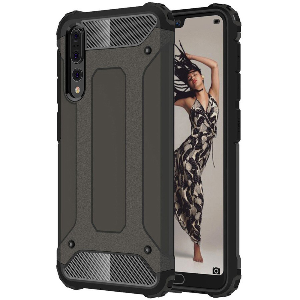 Techsuit - Hybrid Armor - Huawei P20 Pro - Black