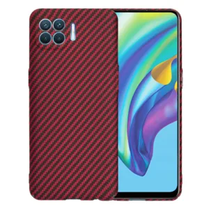 Techsuit - Carbonite FiberShell - Oppo Reno4 Lite - Red