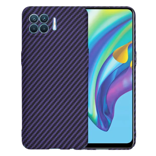 Techsuit - Carbonite FiberShell - Oppo Reno4 Lite - Purple