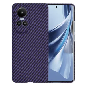 Techsuit - Carbonite FiberShell - Oppo Reno10 / Reno10 Pro - Purple